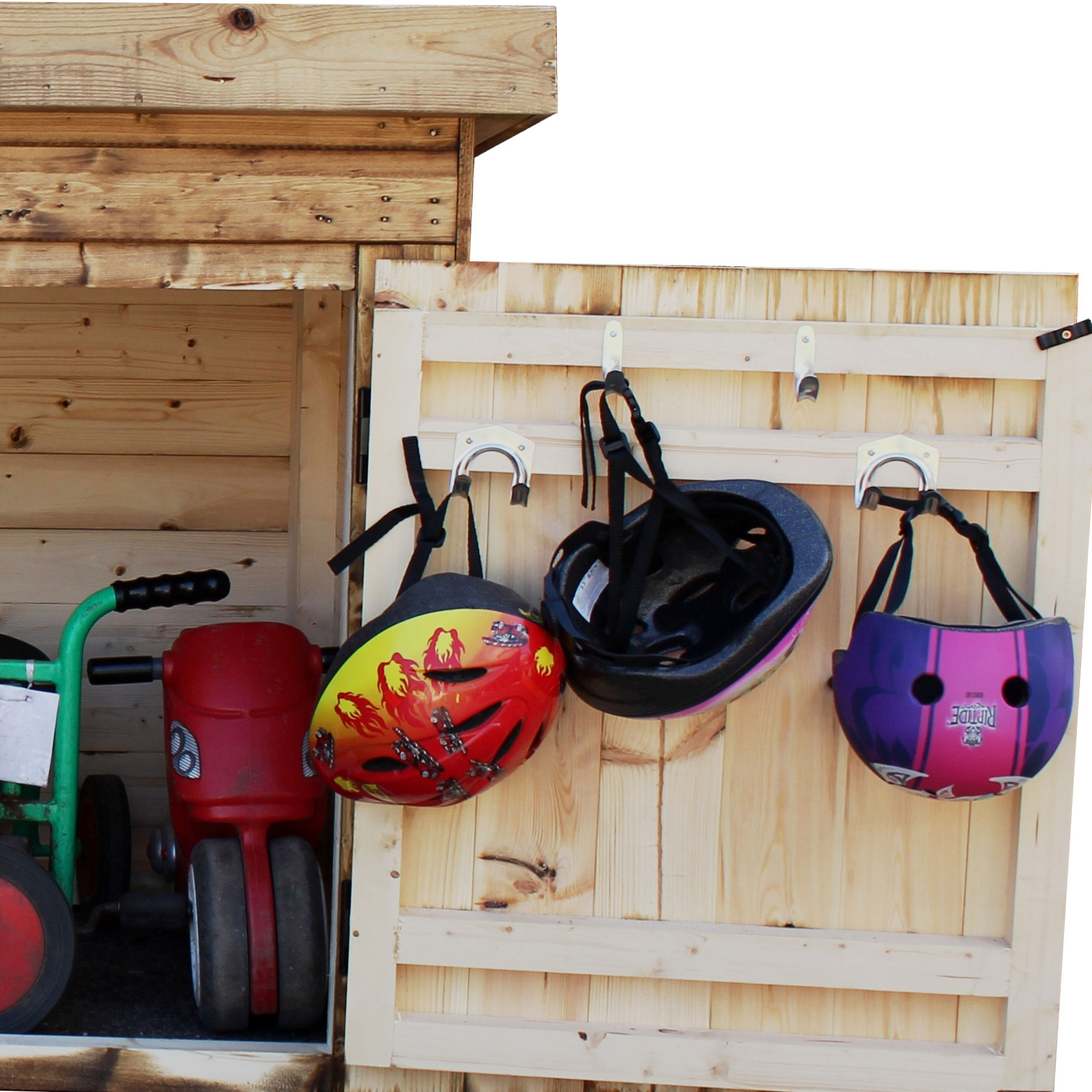 Children's Trike Storage Shed